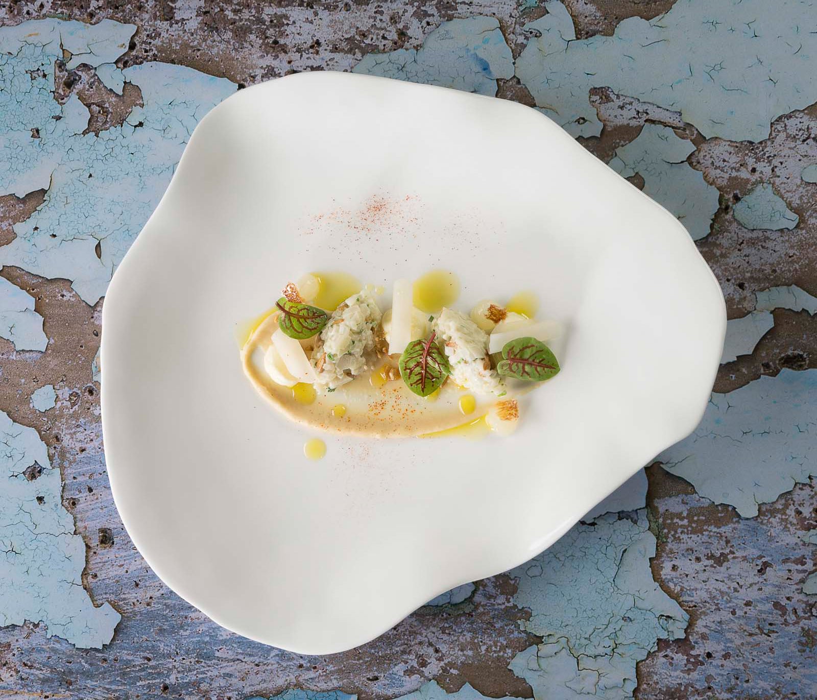 TOPINAMBUR mit Limetten-Olivenöl-Mayonnaise von Daniel Achilles