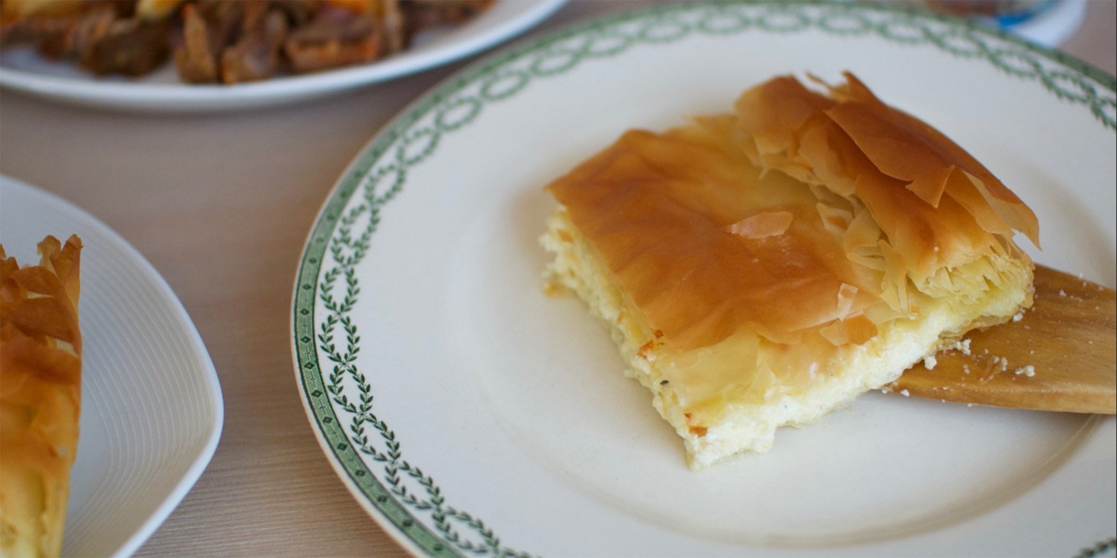 Tyropita - Griechischer Käsekuchen
