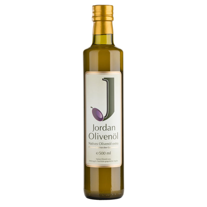 Jordan Olivenöl - Natives Olivenöl Extra - Flasche 0,50 Liter