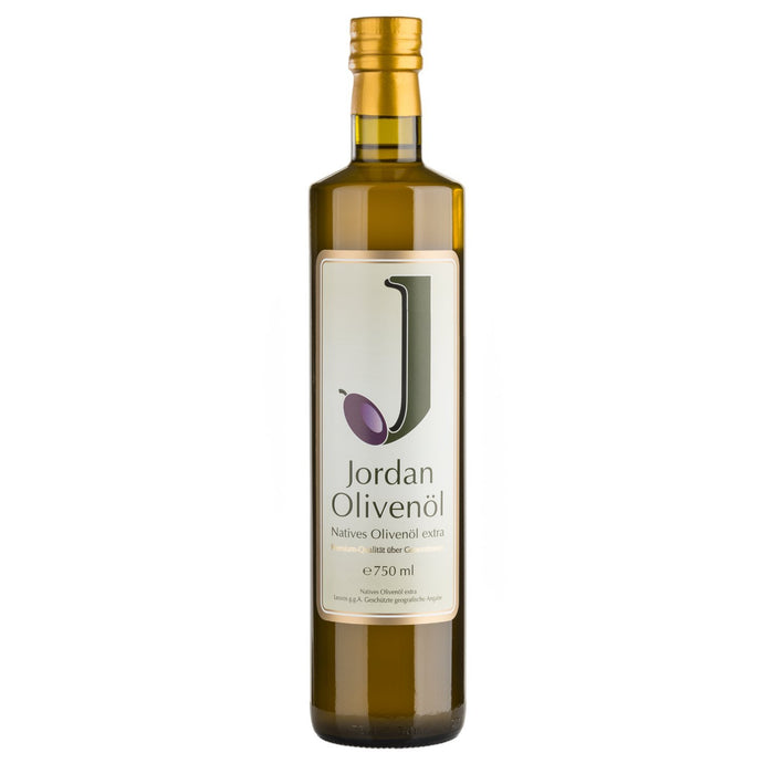Jordan Olivenöl - Natives Olivenöl Extra - Flasche 0,75 Liter