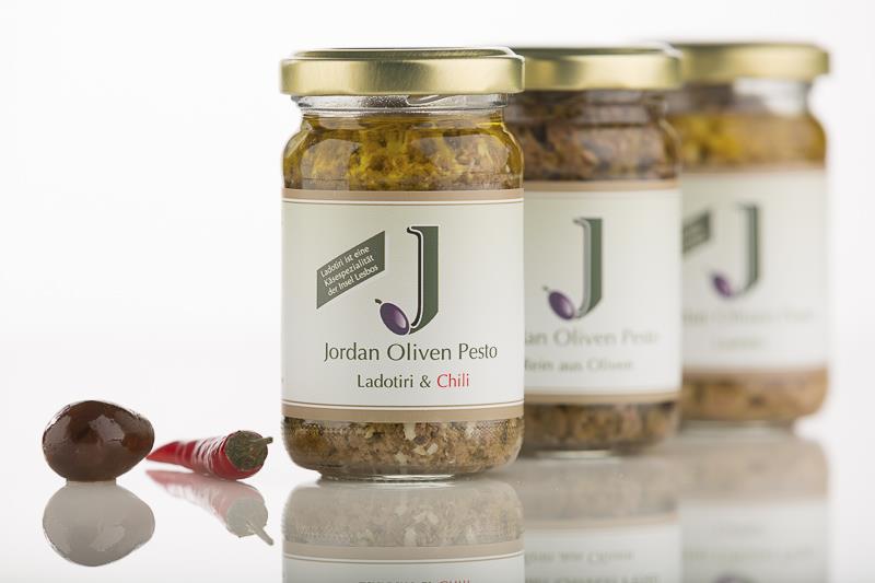 Jordan Oliven Pesto - Ladotyri & Chili - 90g