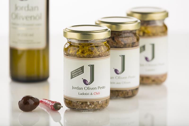 Jordan Oliven Pesto - Ladotyri & Chili - 90g