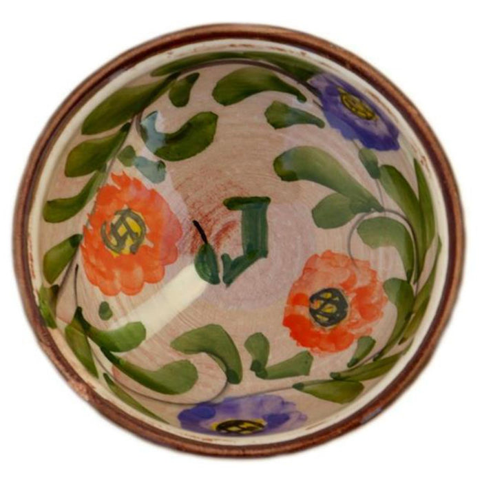 Jordan Original - handgemachtes Schälchen mit Blumen - Ø 10 cm