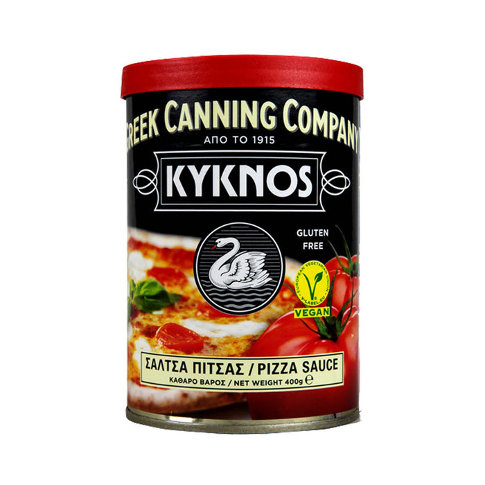 KYKNOS S.A. Greek Canning - Pizzasauce mit Kräutern & Gewürzen - 10er Pack - 10x 400g