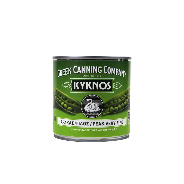 KYKNOS S.A. Greek Canning - Erbsen fein aus Griechenland - 400g Dose