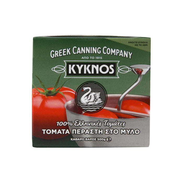 KYKNOS S.A. Greek Canning - Gemahlene Tomaten aus Griechenland - 500g Packung