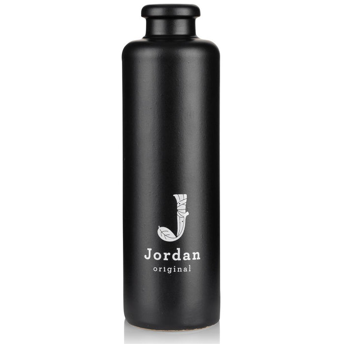 Jordan Original - Keramikflasche schmal - matt schwarz - ohne Ausgießer - 200 ml - B-WARE - 30% RABATT