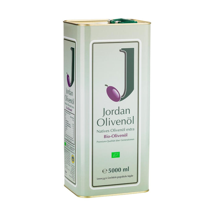 Jordan Olivenöl - BIO-Olivenöl - Kanister 5,00 Liter - DE-ÖKO-037