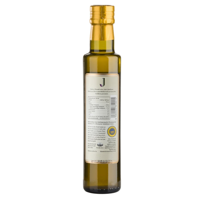 Jordan Olivenöl - Natives Olivenöl Extra - Flasche 0,25 Liter
