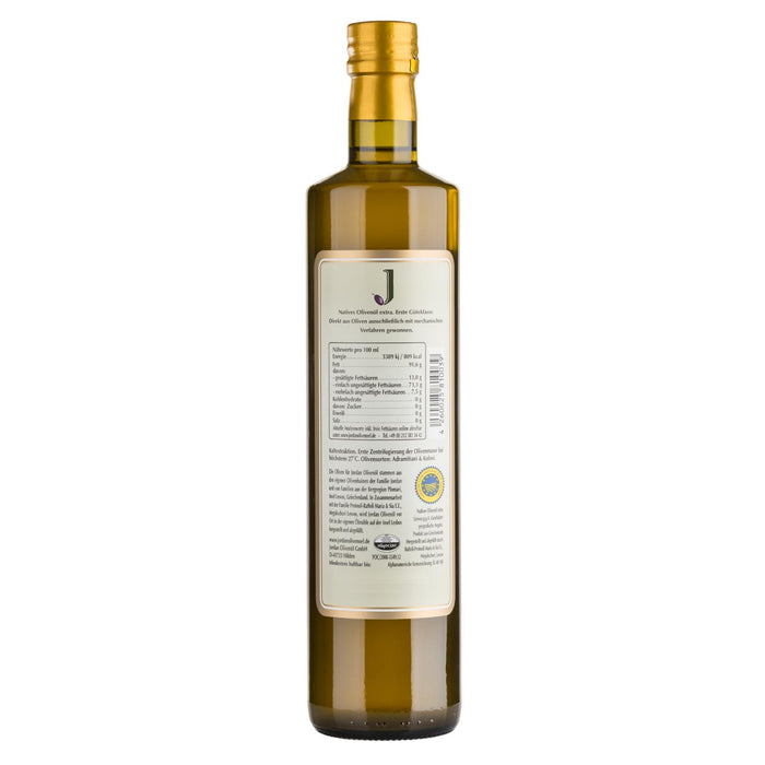 Jordan Olivenöl - Natives Olivenöl Extra - Flasche 0,75 Liter