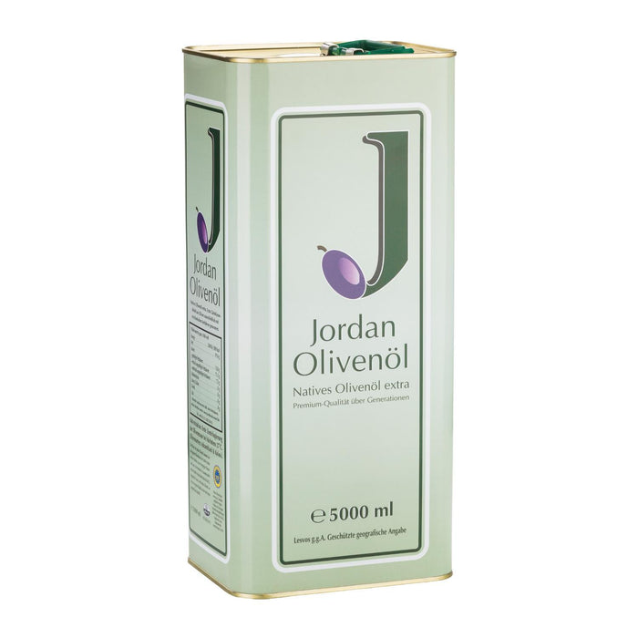 Jordan Olivenöl - Natives Olivenöl Extra - Kanister - 5,00 Liter