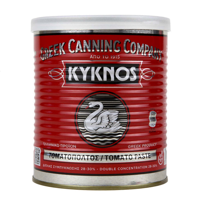 KYKNOS S.A. Greek Canning - Tomatenmark - doppelt konzentrierte Tomatenpaste aus Griechenland - 28-30% - 6er Pack - 6x 860g Dose