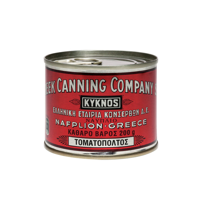 KYKNOS S.A. Greek Canning - Tomatenmark - doppelt konzentrierte Tomatenpaste aus Griechenland - 28-30% - 6er Pack - 6x 200g Dose