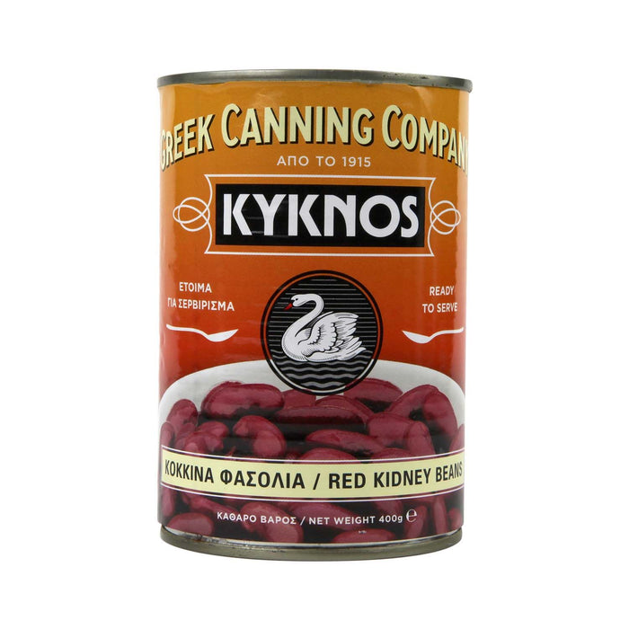 KYKNOS S.A. Greek Canning - Kidney Bohnen - gegart - aus Griechenland - 400g Dose