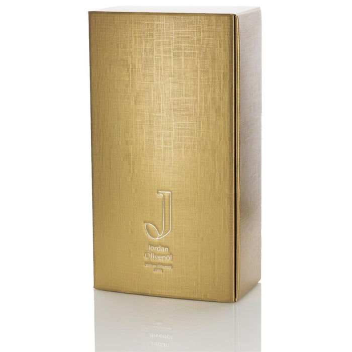 Geschenkbox - gold z.B.: für 2 Flaschen