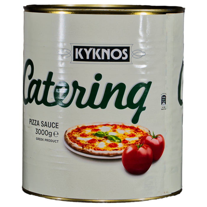 KYKNOS S.A. Greek Canning - Pizzasauce mit Kräutern & Gewürzen - 3000g Dose