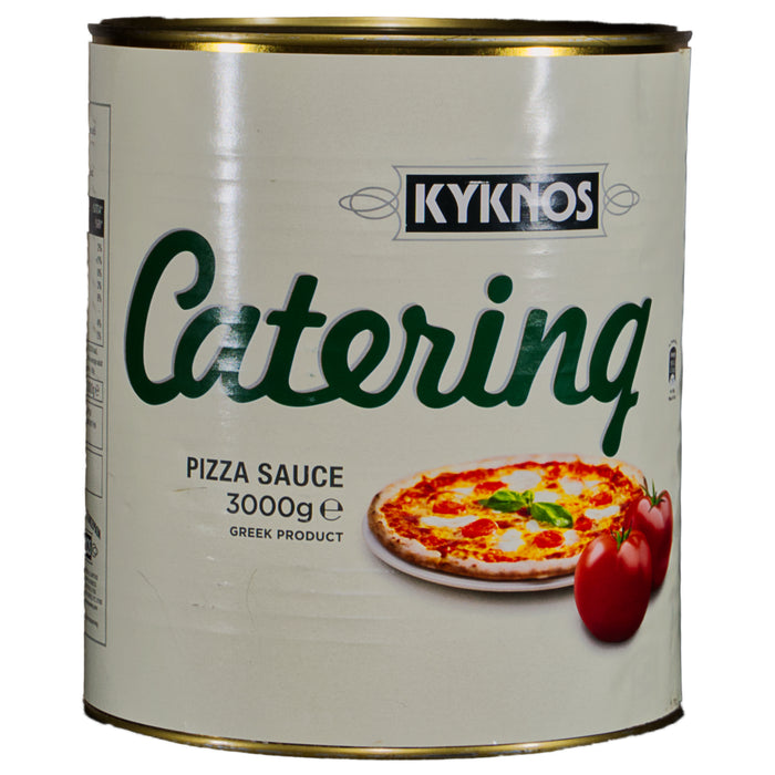 KYKNOS S.A. Greek Canning - Pizzasauce mit Kräutern & Gewürzen - 3000g Dose