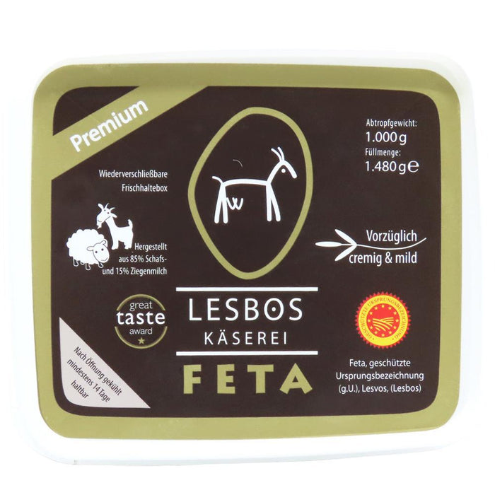 Lesbos Käserei - original Feta - 1Kg in Lake