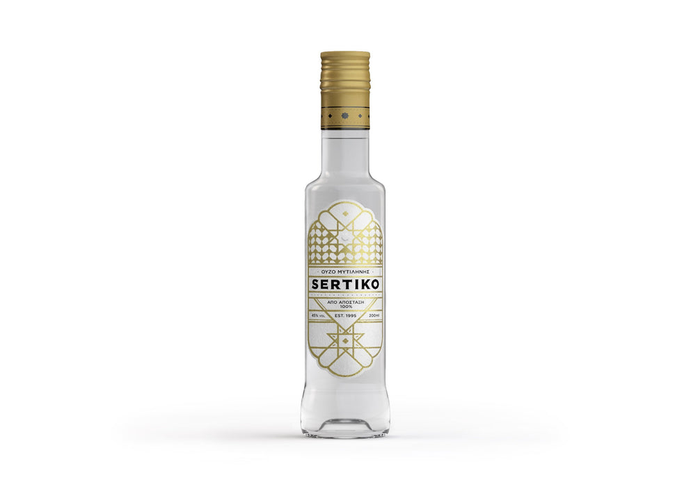 Ouzo Sertiko - 200ml Flasche - alc. 45% vol.