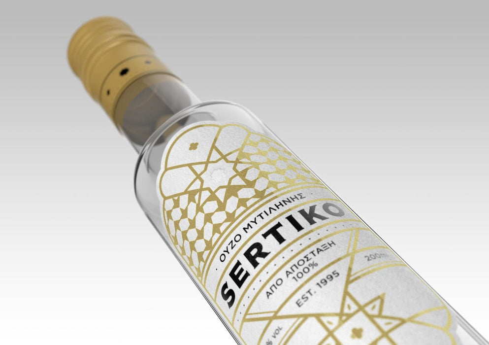 Ouzo Sertiko - 200ml Flasche - alc. 45% vol.
