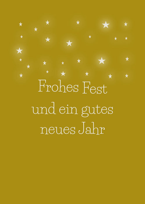 Jordan Original Grußkarte - Frohes Fest und ein gutes neues Jahr