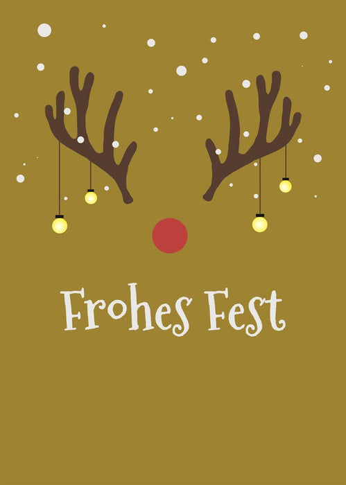 Jordan Original Grußkarte - Frohes Fest