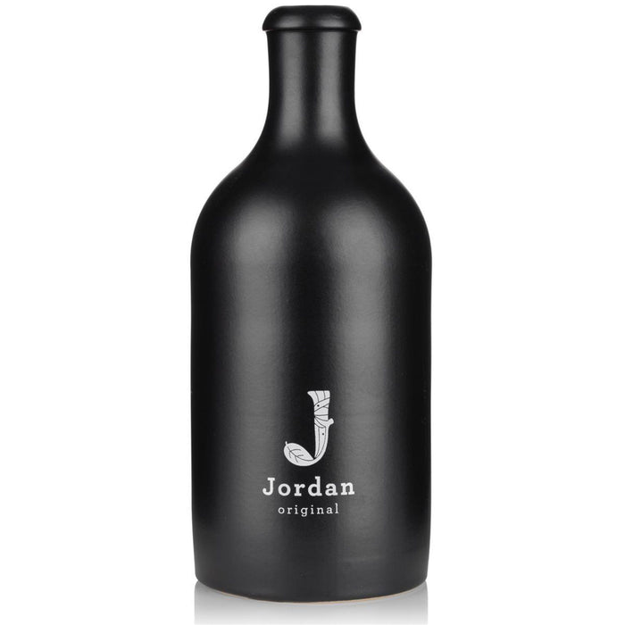 Jordan Original - Keramikflasche breit - matt schwarz - mit Jordan Logo - 500 ml
