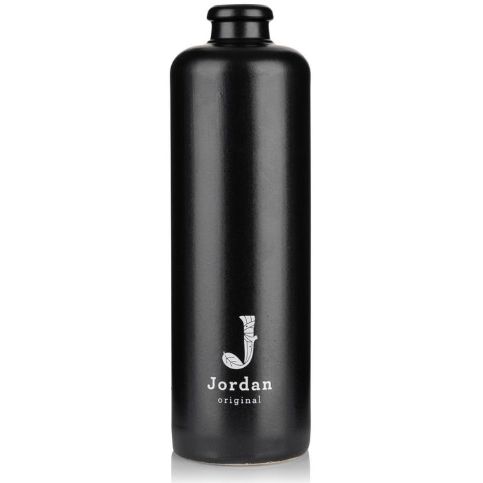Jordan Original - Keramikflasche schmal - matt schwarz - ohne Ausgiesser - 500 ml