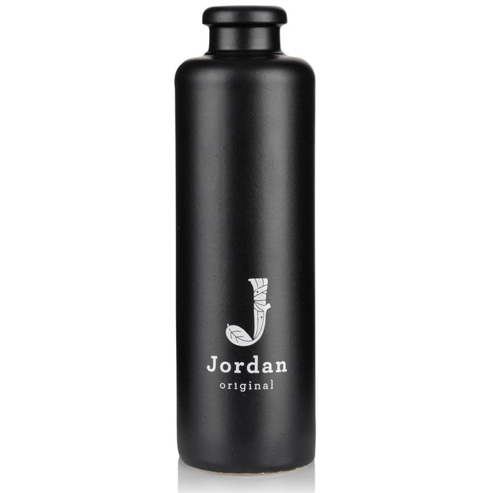 Jordan Original - Keramikflasche schmal - matt schwarz - ohne Ausgießer - 200 ml