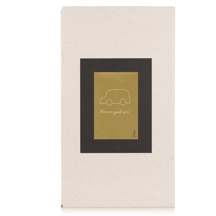 Jordan Original - Geschenkbox - Komm gut an - umweltfreundlicher Graspapier Karton 340 x 190 x 100mm (zB. Platz für zwei Flaschen)