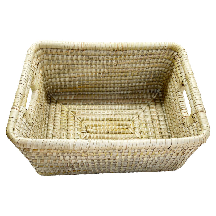 Frank Flechtwaren - Füllkorb "Seegras" - Groß - 40cm x 29cm x 19 cm