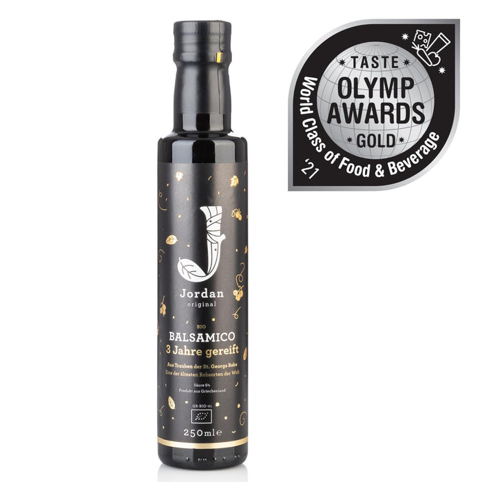 Jordan Original - Bio Balsamico - 3 Jahre gereift - 250ml - GR-BIO-01