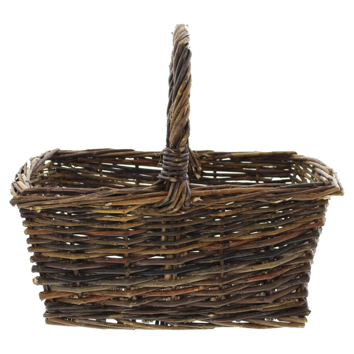 Frank Flechtwaren - Bügelkorb - "Natur" - 35cm x 26cm x16 cm