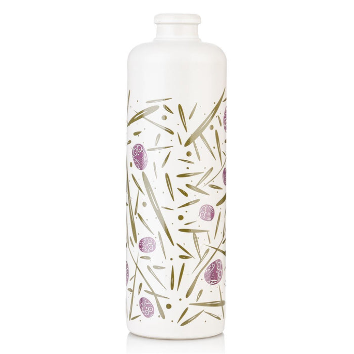 Jordan Keramikflasche - bunte Symbole inkl. Ausgießer - 500ml Fassungsvermögen - 12er Gebinde
