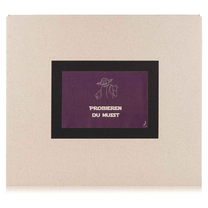 Jordan Original - Geschenkbox - Probieren du musst - umweltfreundlicher Graspapier Karton 425 x 380 x 145mm (zB. Platz für mind. drei Flaschen)