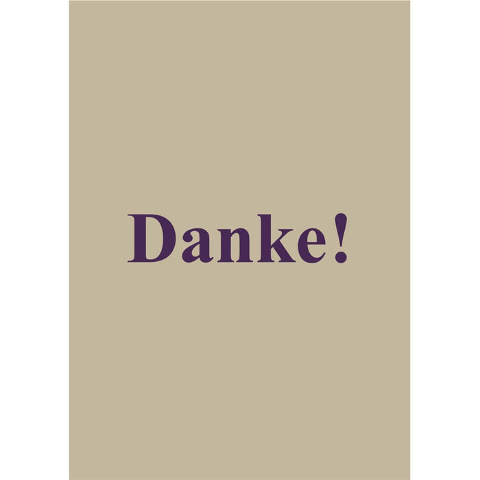 Jordan Original Grußkarte - Danke!