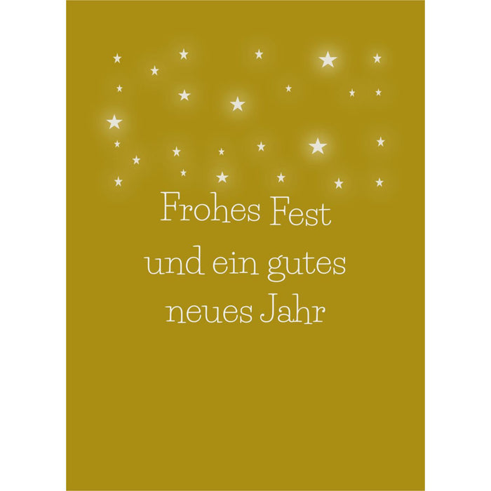 Jordan Original Grußkarte - Frohes Fest und ein gutes neues Jahr