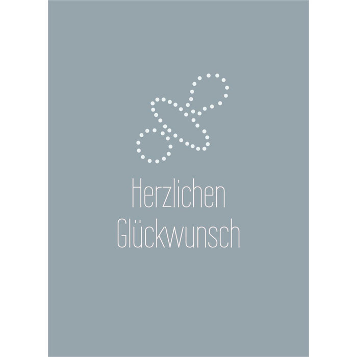 Jordan Original Grußkarte - Herzlichen Glückwunsch zur Geburt