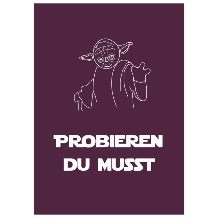 Jordan Original Grußkarte - Probieren du musst