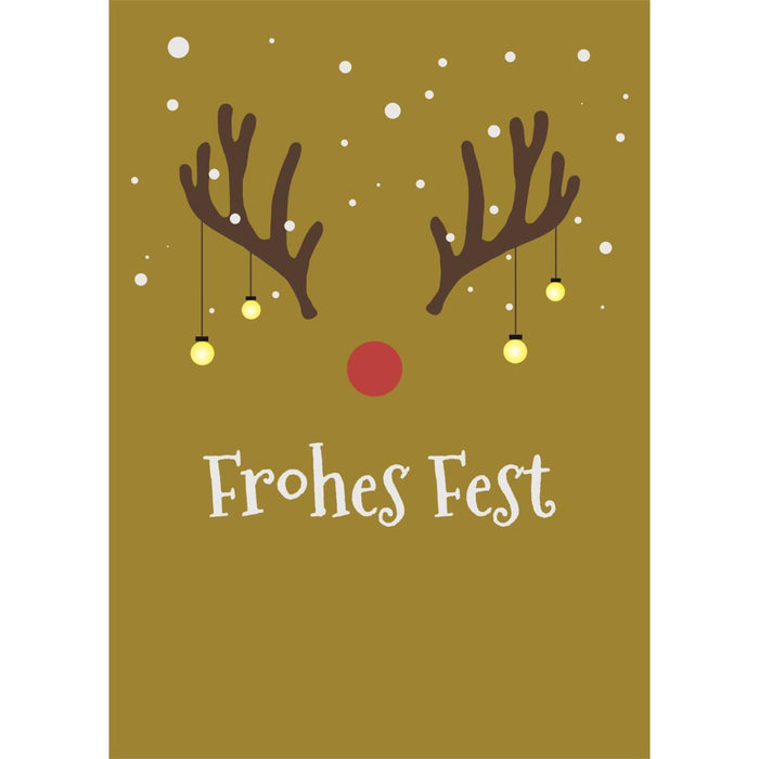 Jordan Original Grußkarte - Frohes Fest