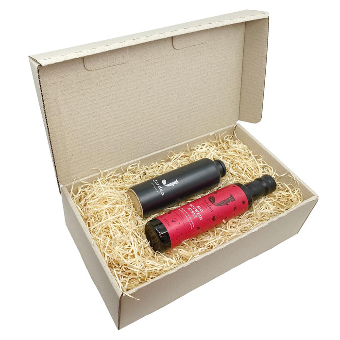 Jordan Olivenöl - Geschenkbox 55 - mit umweltfreundlichem Graspapier-Karton