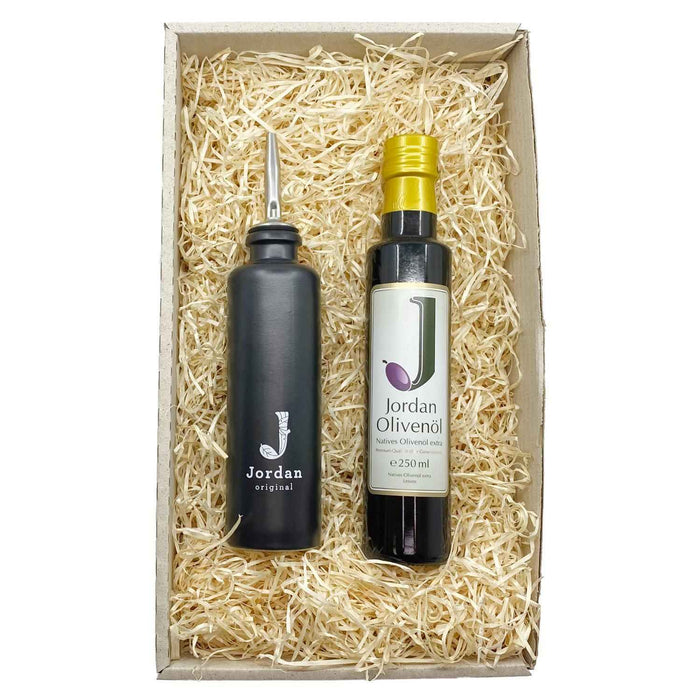 Jordan Olivenöl - Geschenkbox 60 - mit umweltfreundlichem Graspapier-Karton