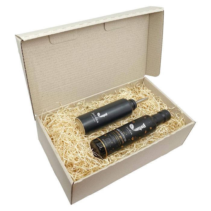 Jordan Olivenöl - Geschenkbox 62 - mit umweltfreundlichem Graspapier-Karton