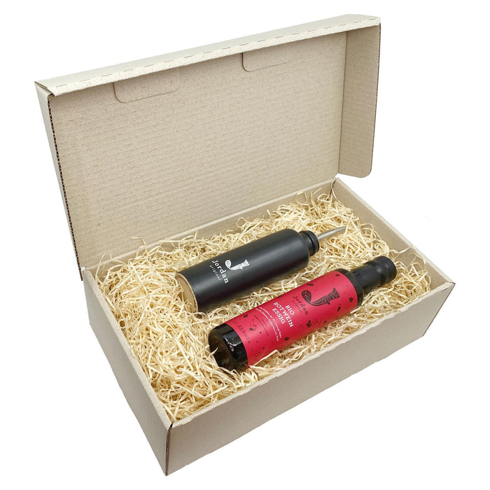 Jordan Olivenöl - Geschenkbox 63 - mit umweltfreundlichem Graspapier-Karton
