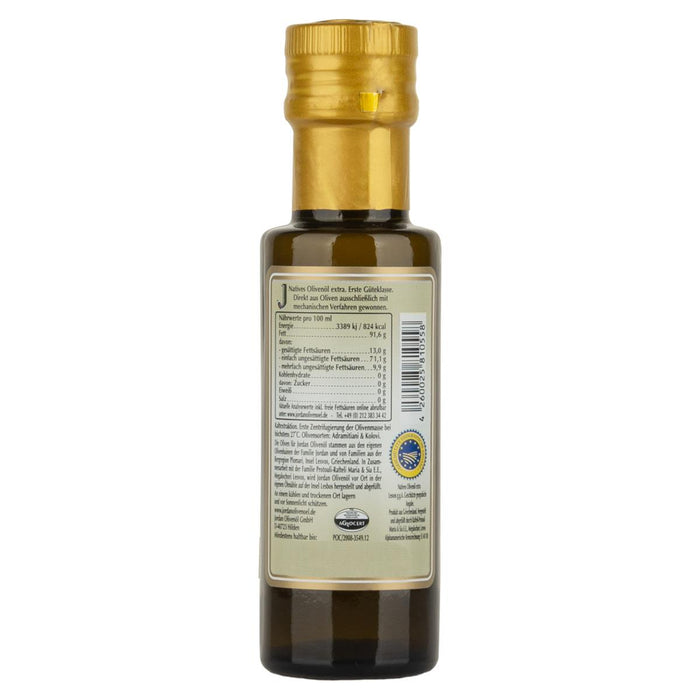 Jordan Olivenöl - Natives Olivenöl Extra - Flasche 0,10 Liter