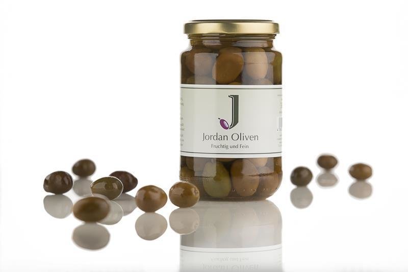 Jordan Olivenöl - Geschenkbox für Weihnachten 10 mit Grußkarte im umweltfreundlichem Graspapier-Karton