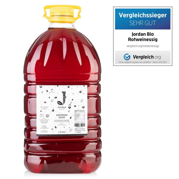 Jordan Original - Bio Rotweinessig - 5000ml - GR-BIO-01