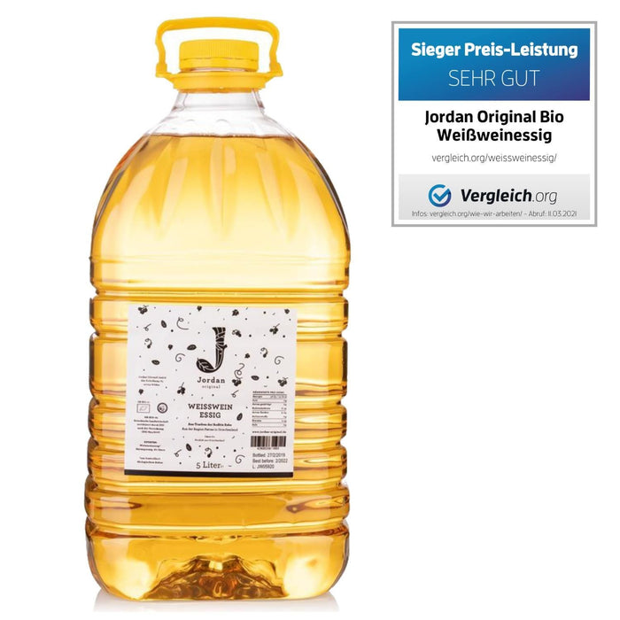 Jordan Original - Bio Weißweinessig 5000ml - GR-BIO-01