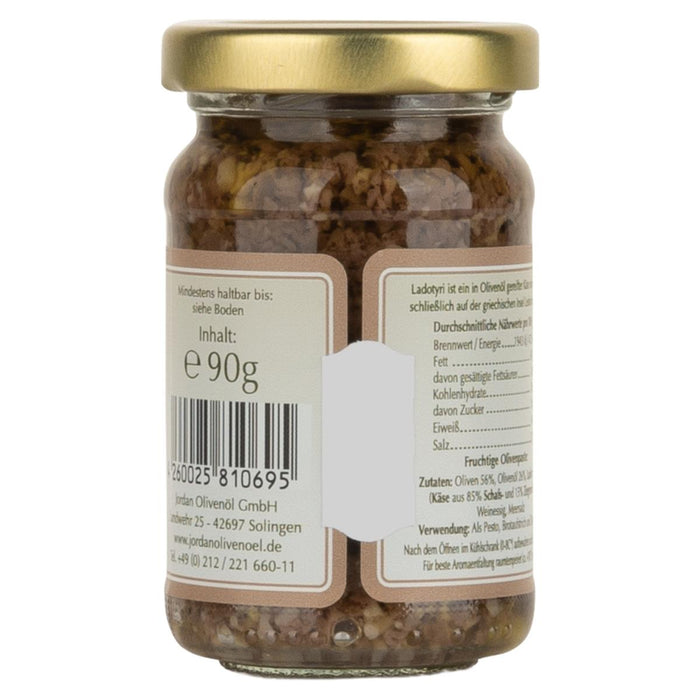 Jordan Oliven Pesto - Ladotyri - 90g
