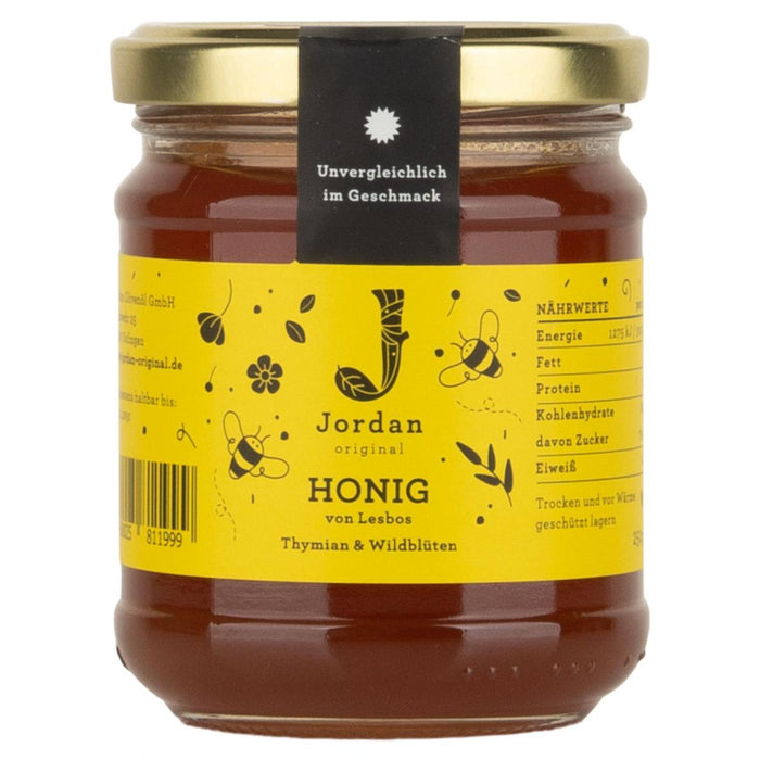 Jordan Original - Honig Thymian und Wildblueten von Lesbos - 250g